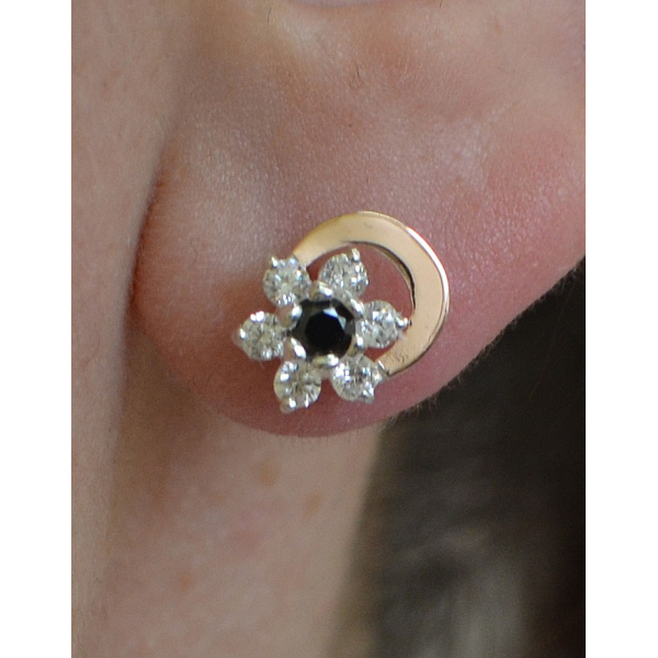 Серебряные пусеты (Вк-5)