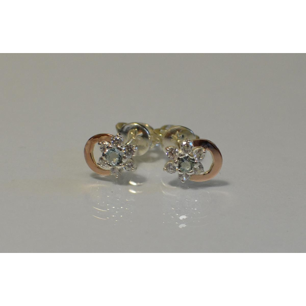 Серебряные пусеты (Вк-5)