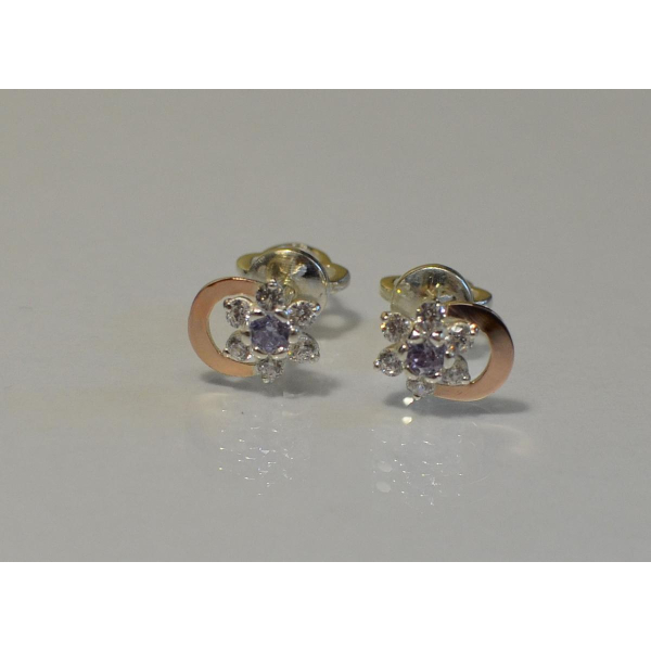 Серебряные пусеты (Вк-5)