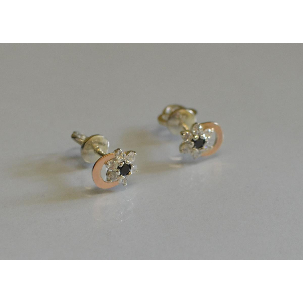 Серебряные пусеты (Вк-5)