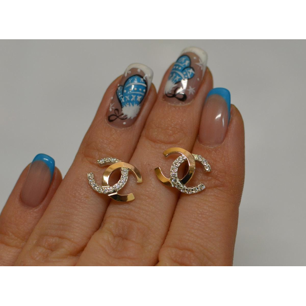 Серьги гвоздики (Вк-6)