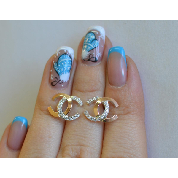 Серьги гвоздики (Вк-6)