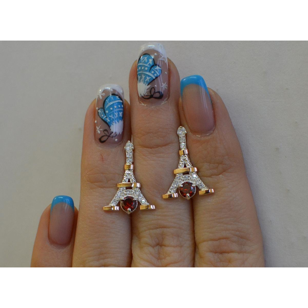 Серебряные вкрутки (Вк13)