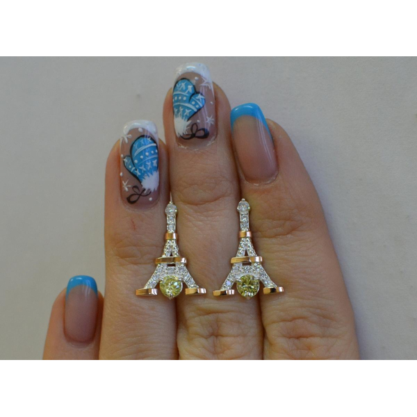 Серебряные вкрутки (Вк13)