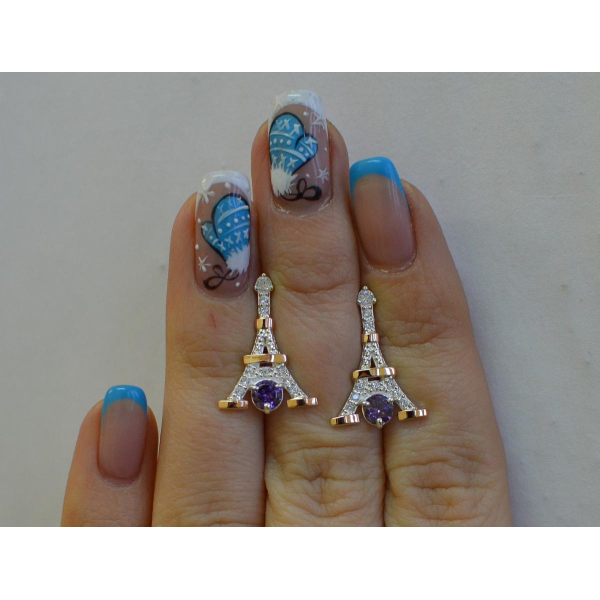 Серебряные вкрутки (Вк13)