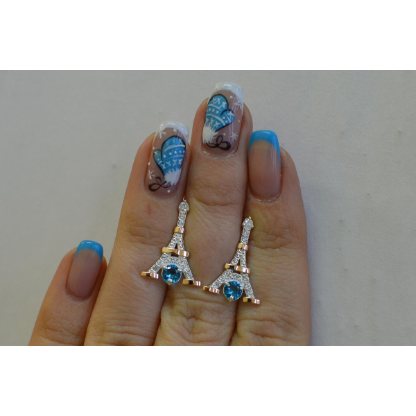 Серебряные вкрутки (Вк13)