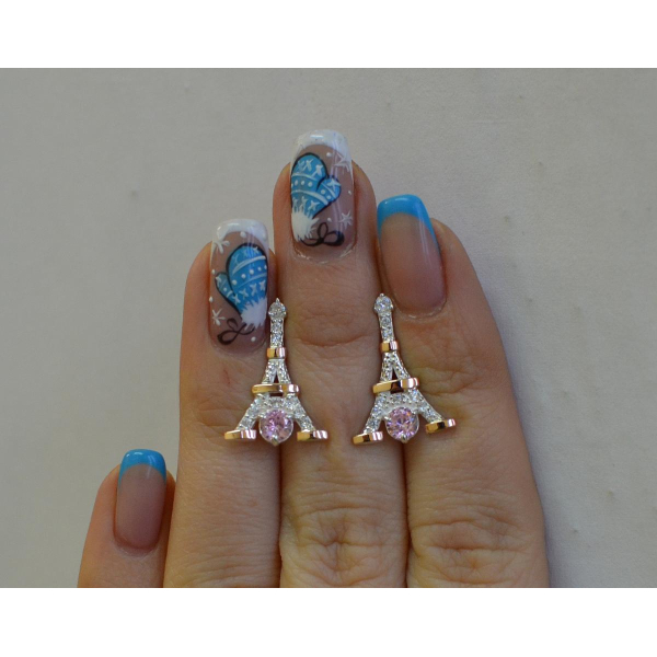 Серебряные вкрутки (Вк13)