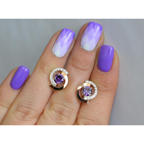 Серьги гвоздики (Вк15)