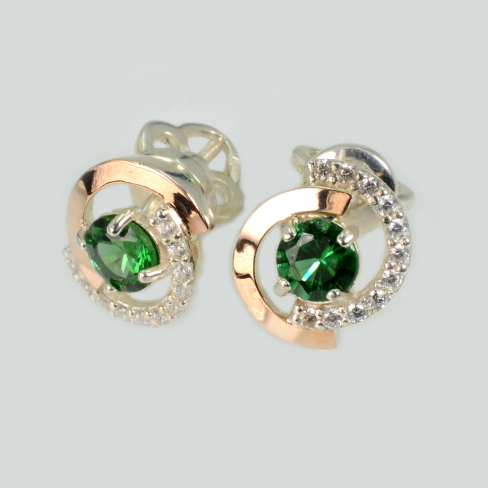 Серьги гвоздики