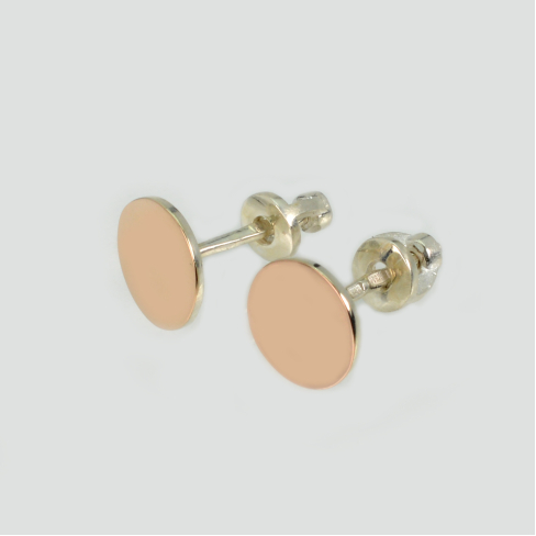 Серебряные серьги-гвоздики