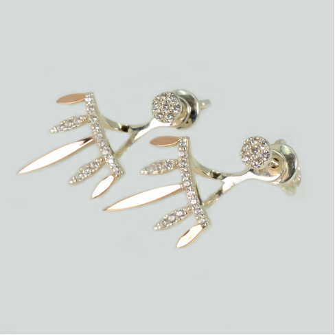 Серьги-гвоздики