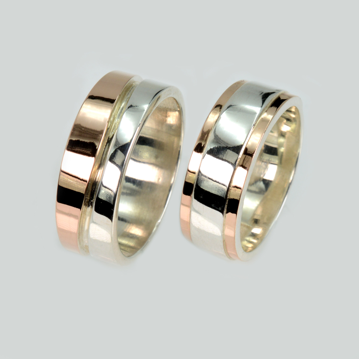 Пара срібних обручок (Обр8Обр6)