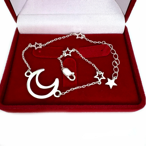 Серебряный браслет на руку  Бр1048