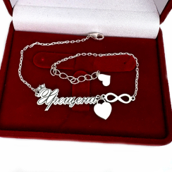 Серебряный браслет на руку  