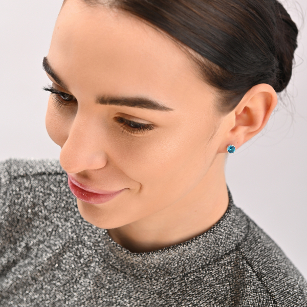 Серебряные пусеты (Вк23)