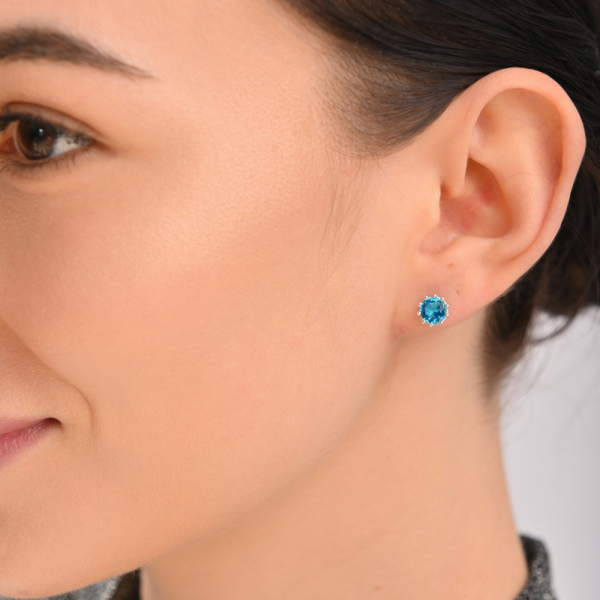 Серебряные пусеты (Вк23)