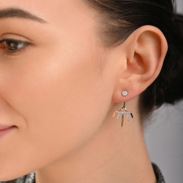 Серьги-гвоздики (Вк7)