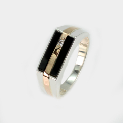 Серебряная печатка